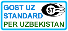 Gost UZ Standard per Uzbekistan
